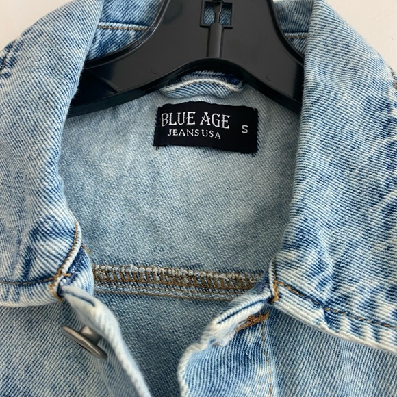 Brand new Blue Age Light Blue Denim Jacket, Small, NWT - Picture 3 of 8